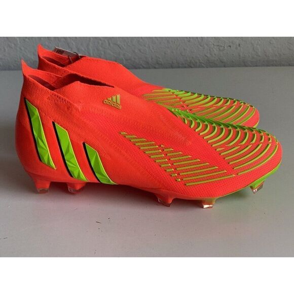 Adidas Predator Edge + FG Soccer Cleats GW1039 Firm Ground Men’s 7.5 Women’s 8.5 - Picture 5 of 13